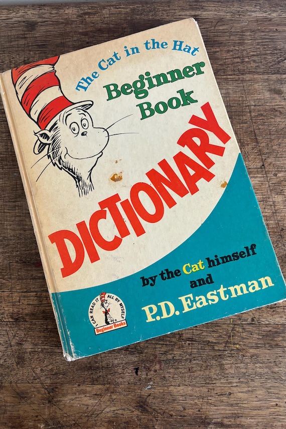 The Cat in the Hat Beginner Book Dictionary - Etsy