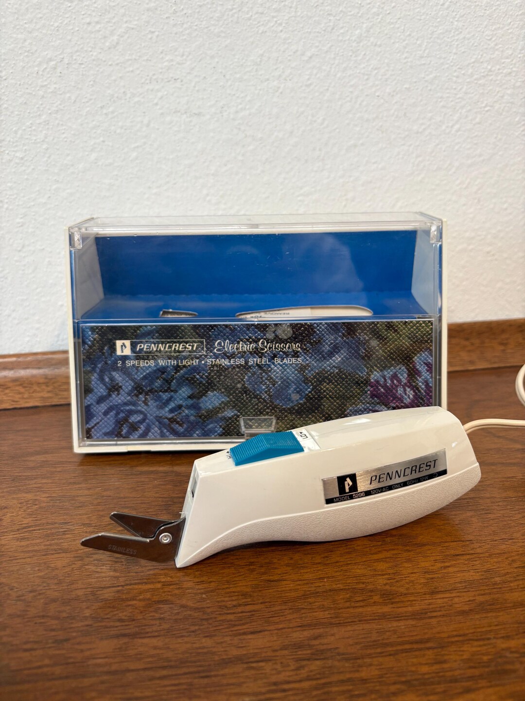 Vintage Penncrest Electric Scissors - Etsy