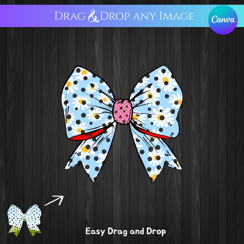 Coquette Bows Canva Editable Templates 150 + Bundle, Drag and Drop ...