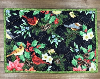 Holiday Casserole Mat Thanksgiving and Christmas Decor 9" x 13"