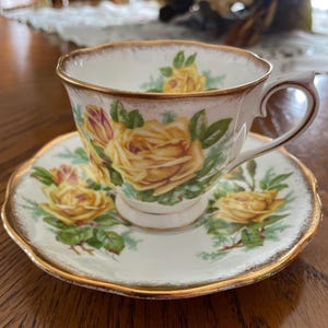 Royal Albert “Tea Rose” cup and saucer