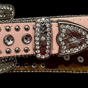 Cinturón occidental rosa