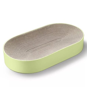 The Nest - Cama rascadora para gatos de tamaño gigante (verde)