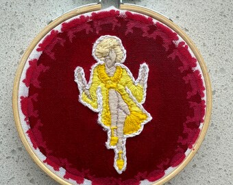 Broadway/ Musical Theatre Custom Embroidery Portraits