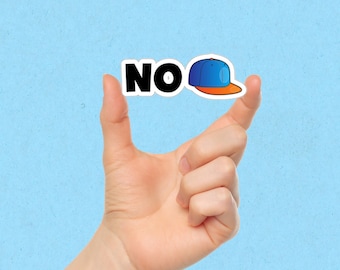No Cap Sticker, Funny Stickers, Cap Sticker, Vinyl Stickers, Journal Stickers, Planner Stickers, Phone Stickers, Laptop Stickers
