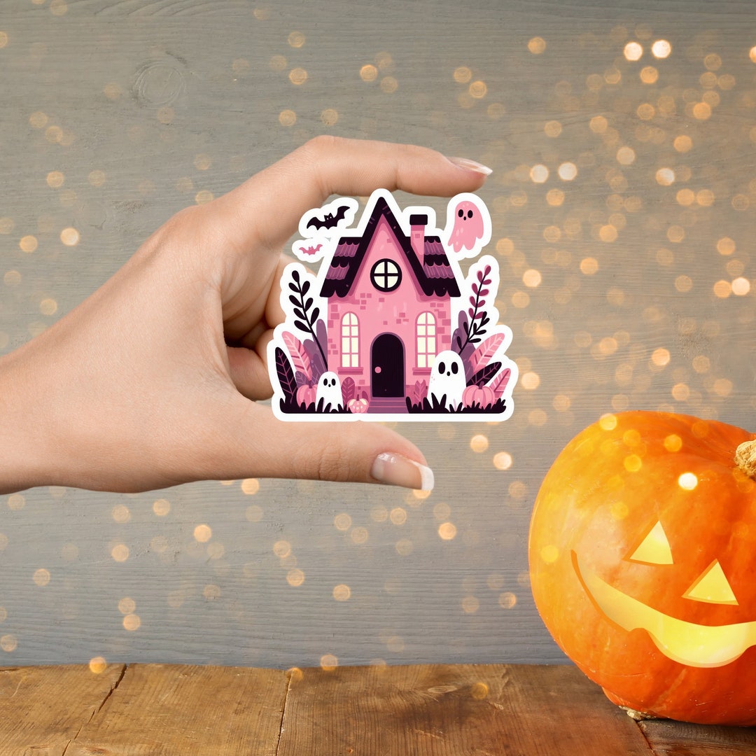 Hoonar Room Sticker Haunted House Sticker, Halloween Stickers, Ghost Sticker, Vinyl ...