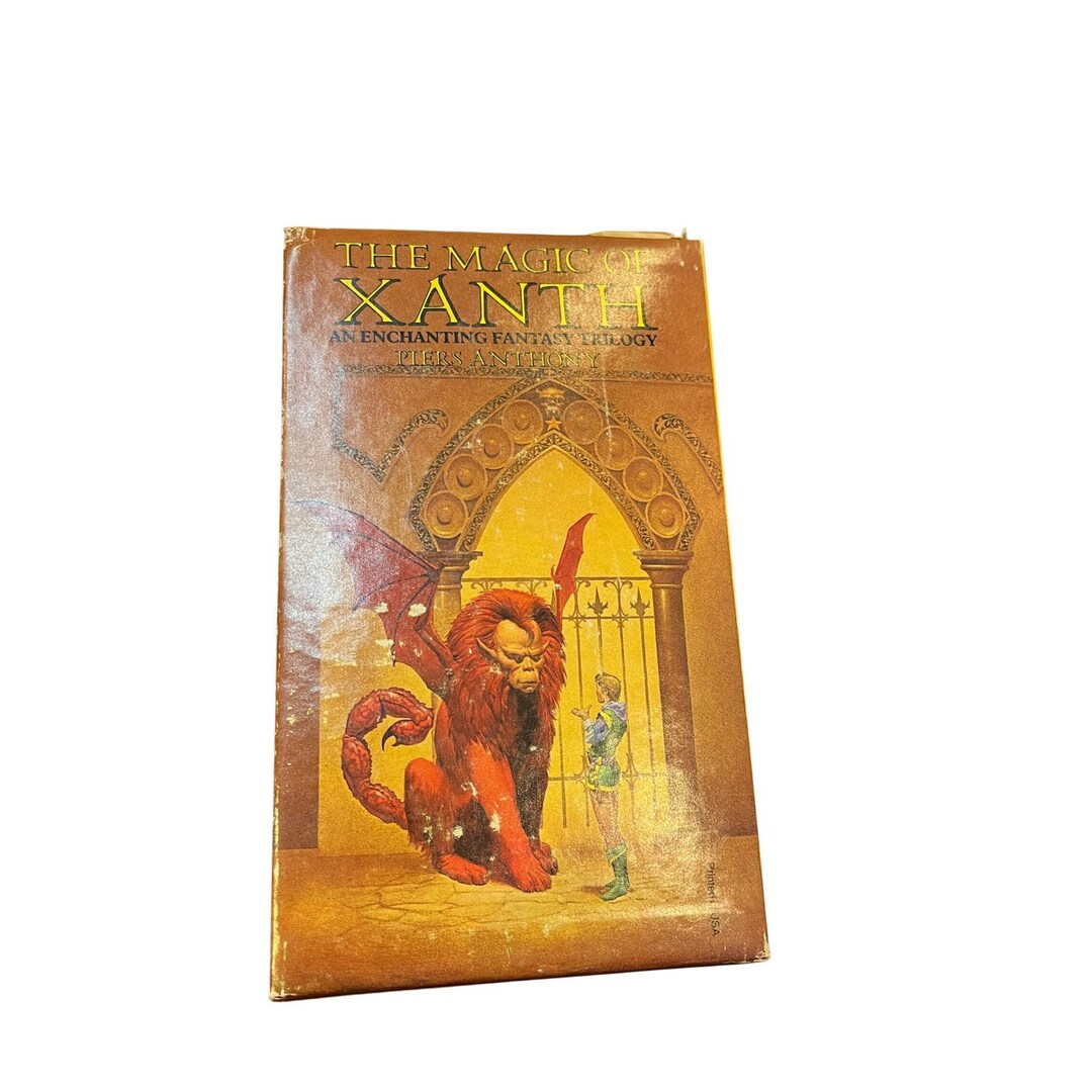 The Magic of Xanth Trilogy Piers Anthony Box Set Del Rey Fantasy Books ...