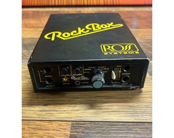 Vintage Ross Systems RockBox RB20 Guitar Rare - Untested