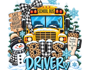 Bus Driver Christmas Design