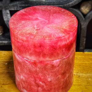Handmade Resin Stash Jars