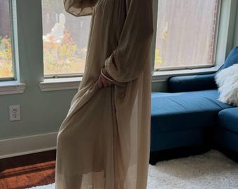 Elegant Lyocell Maxi Dress - Italian Style Wedding Guest Dress