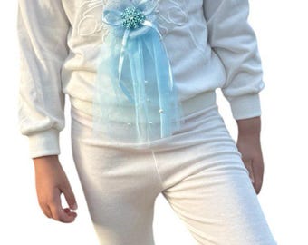 Elsa Sweater and Matching Pants Frozen Outfit Kids 3D