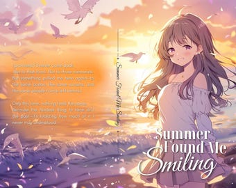 Book Cover Illustration Custom: Front, Back & Spine Design Ready to Print