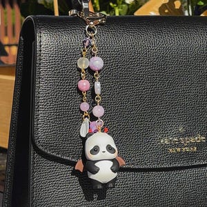 panda keychain | bag accessories charm custom