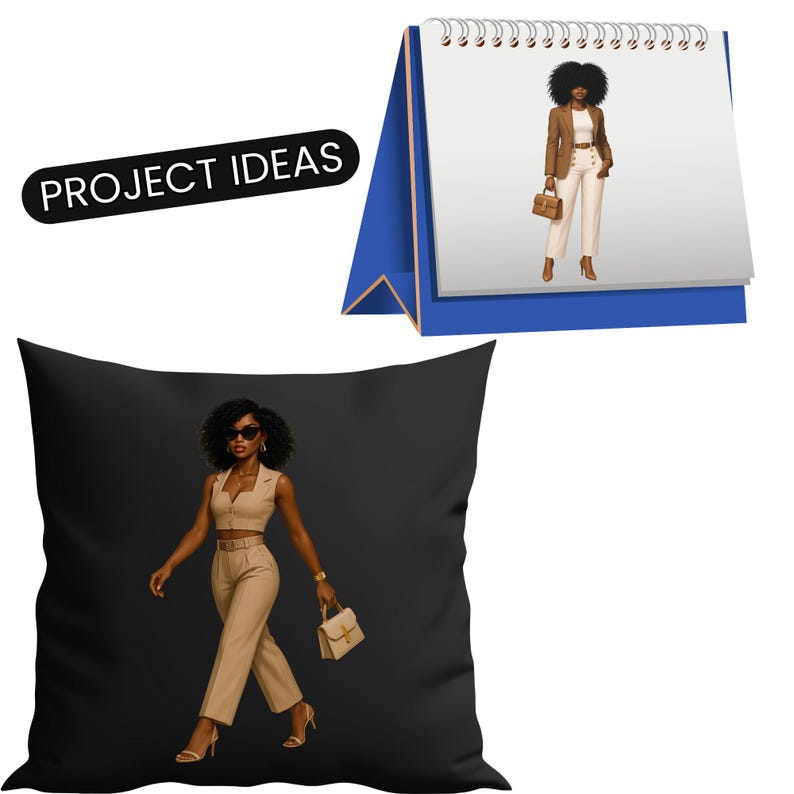 Black Girl Clipart,
Fashion Girl PNG,
Black Woman PNG,
Spring Clipart,
Stylish Women PNG,
Office Outfit PNG,
Planner Stickers,
Afro Fashion PNG,
Fashion Clipart,
Boss Lady PNG,
Trendy Clipart,
Workwear Stickers,
Woman Clipart PNG,