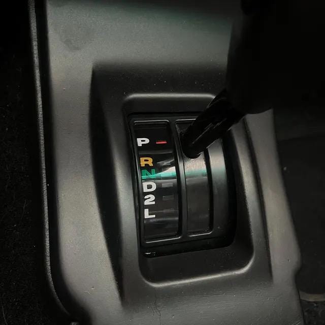 3rd gen 4Runner gear shift indicator for 2wd.