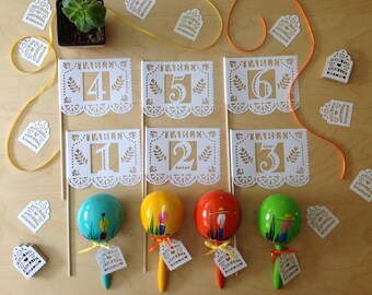 DECOR - Table Numbers