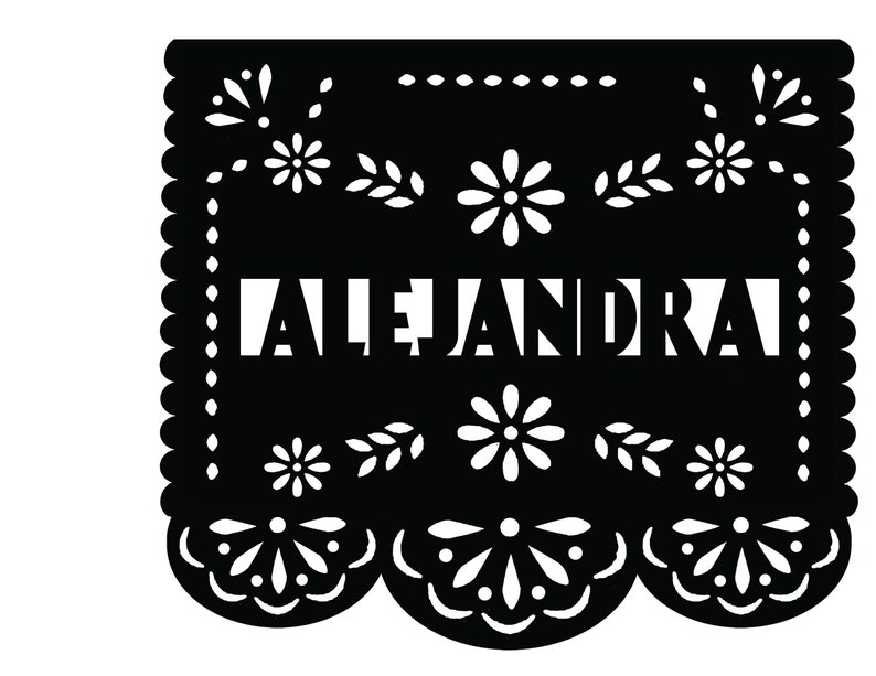 Papel Picado Quince garlands Quinceañera banners Personalized Fiesta Mexican Fiesta Decoration QUINCE garland 15th quince papel picado decor image 8