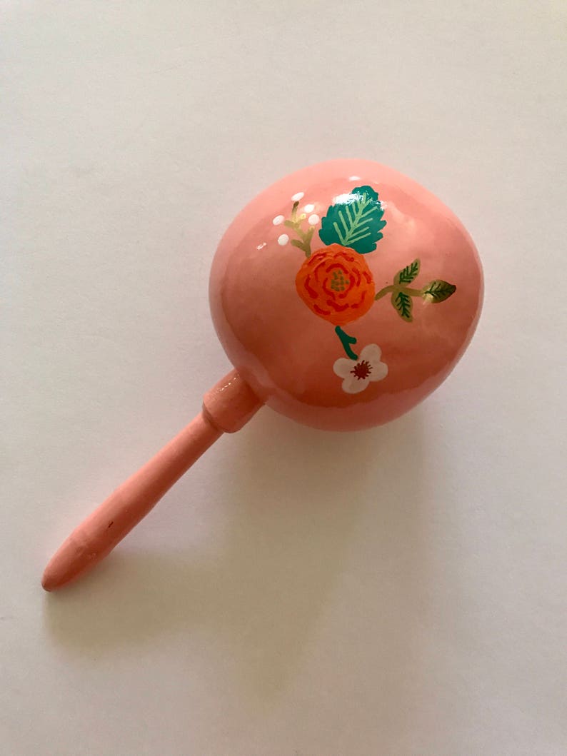 Bridesmaid Proposal Maracas with tag Wedding Floral Design Wedding Party Favor Destination wedding Mexico Rifle paper french bridal shower
