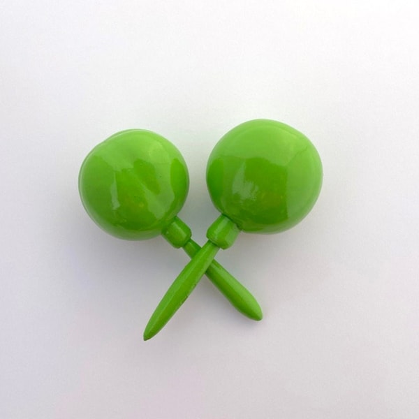 Maracas LIME Green Solid color Fiesta Party Favor shake for a kiss wedding gift Mexican wedding Mexico fun festive gift bridal shower fiesta