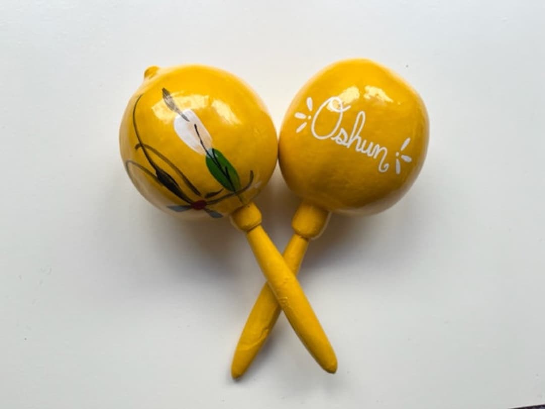 Each Maraca PERSONALIZED Traditional Maracas Hand Painted With Names