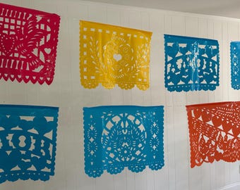 Papel Picado Banner: Mexikanische Hochzeit Fiesta Girlande, Amor Variety papelpicado dekoratives Banner