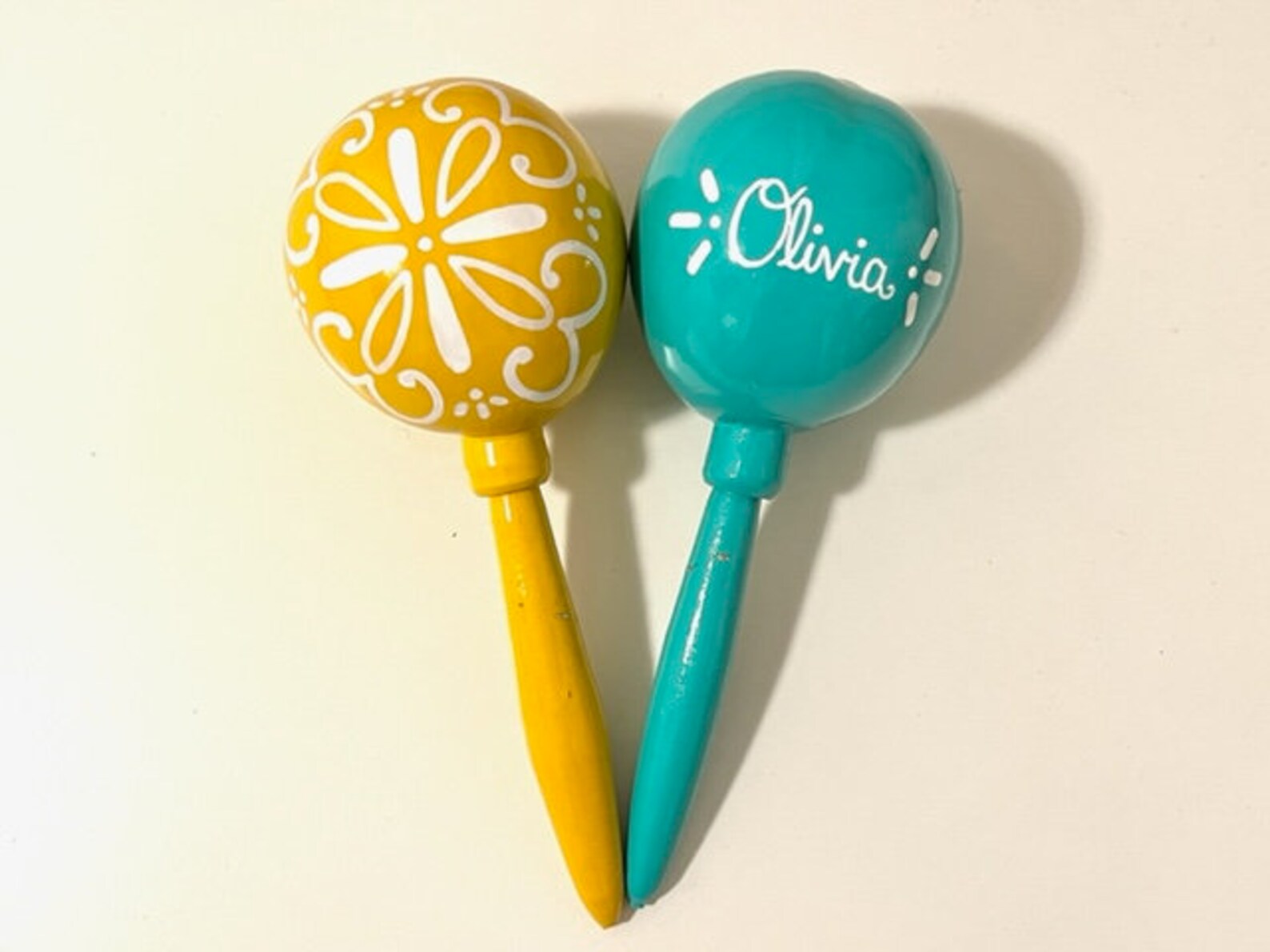 Maracas Wedding Party Favor Talavera Tile Wedding Personalized Etsy