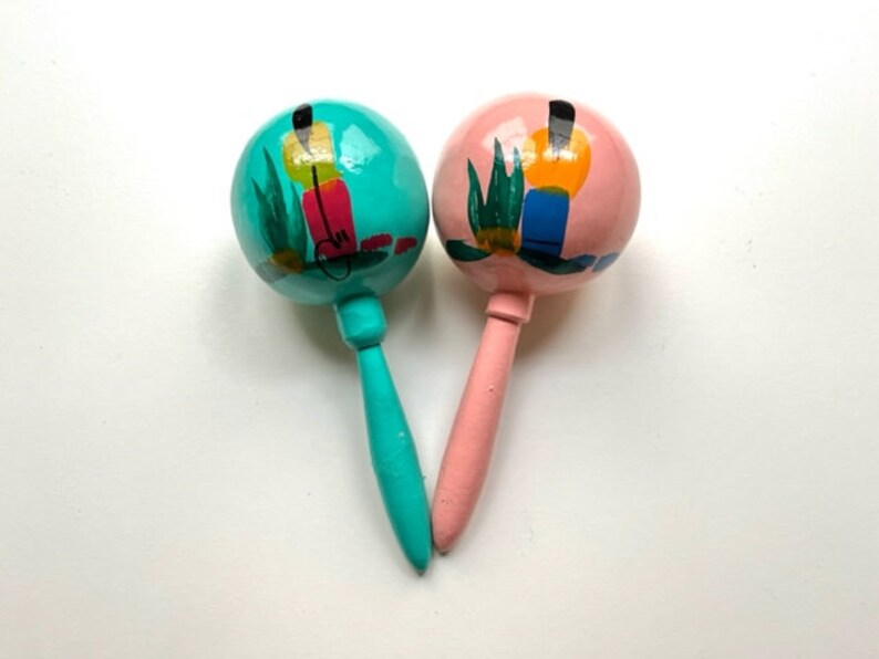 Maracas Traditional 65 Maracas Hand Painted With Names and Etsy