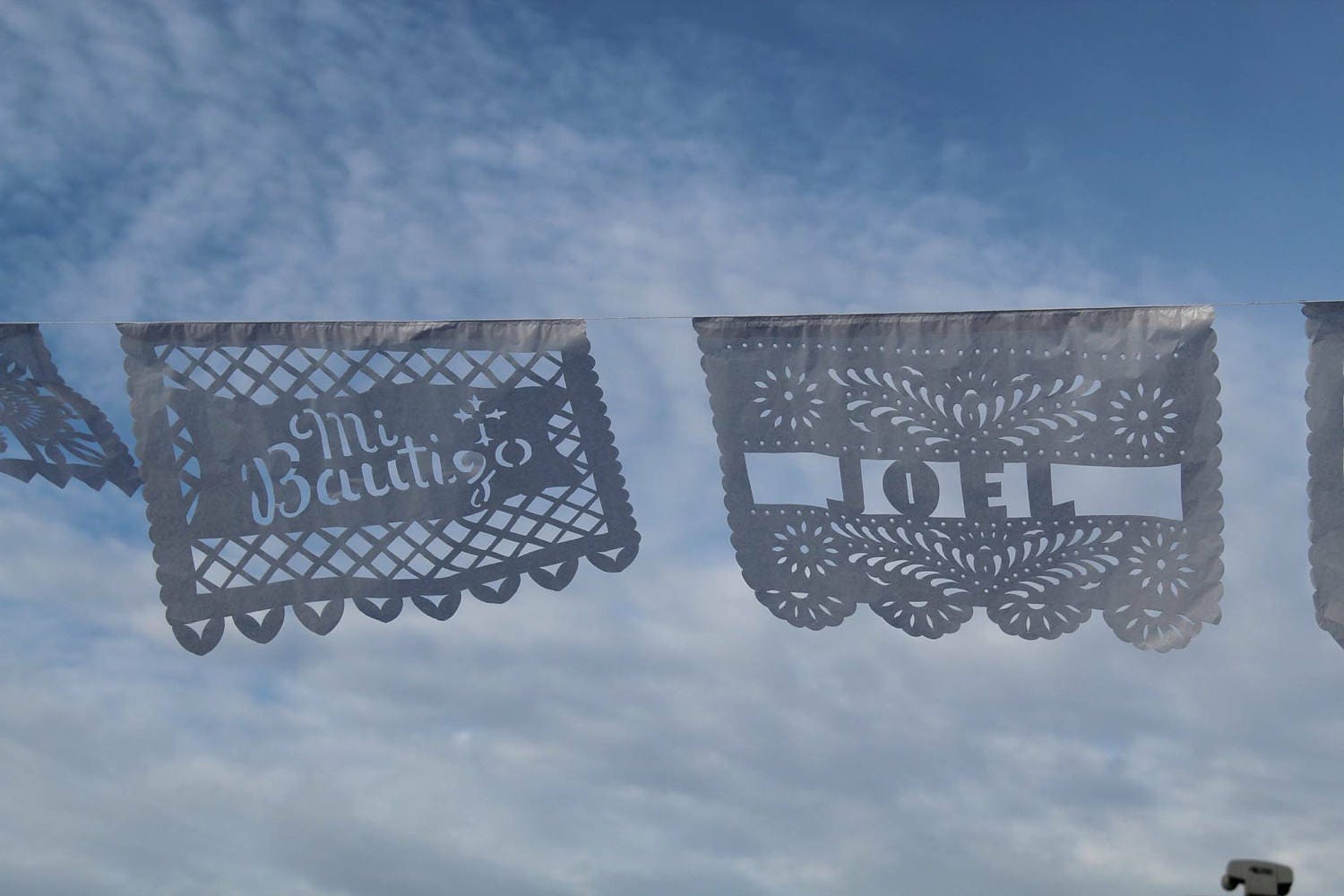 Mi Bautizo or Nuestro Bautizo CUSTOM Twins Sibling baptism decor Baptism Papel Picado Mexican fiesta religious decorations personalized name
