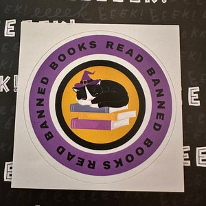 Read Banned Books Sticker