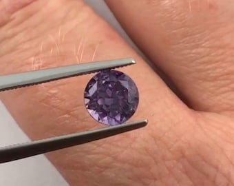 Lab sapphire synthetic Alexandrite round cut 6.75mm loose gemstone