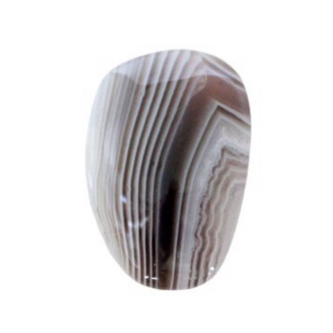 ボツワナ産アゲート、ファンシーカボションカット、16.60カラットの