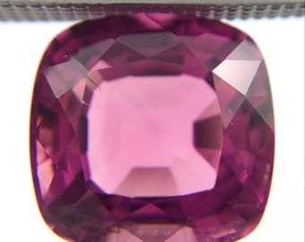 Pink Tourmaline Rubellite square cushion cut 3.65 carats loose gemstone