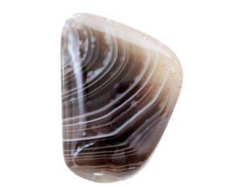 Botswana Agate fancy cabochon cut 13.40 carat gemstone