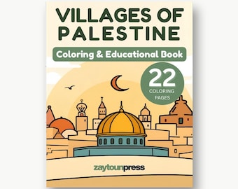 Villages of Palestine - Children Coloring & Educational Book