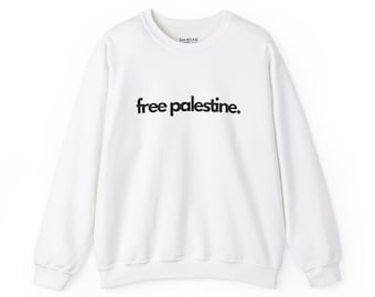 Free Palestine Unisex Heavy Blend™ Crewneck Sweatshirt