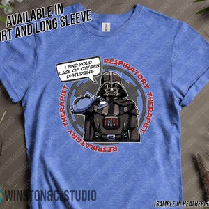 Respiratory Therapist Star Wars Shirt: Darth Vader Lung Squad RT Gift