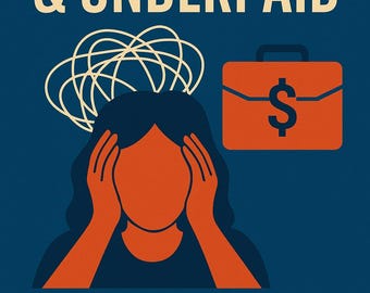 Overwhelmed and Underpaid | Burnout Recovery Workbook for Everyone | Mental Health, Stress Relief, Self-Care & Work-Life Balance Guide