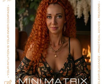 Channel of Intuition, Mini Matrix of Destiny Reading, Numerology, Intuition Reading, Inner Guidance, PDFs, Personalized, Spiritual Guidance
