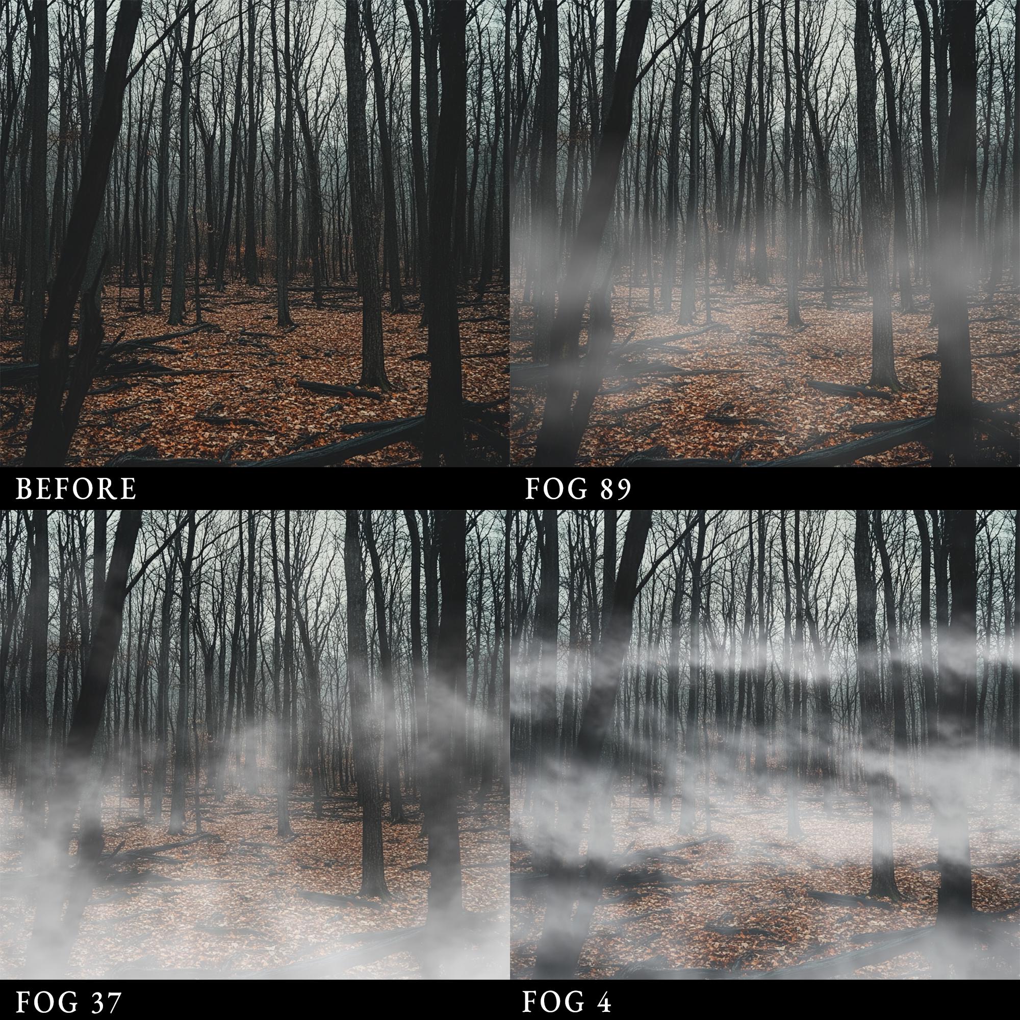 100 Smoke Overlays, Fog Overlay, Steam Overlay, Mist Overlay, Claudy