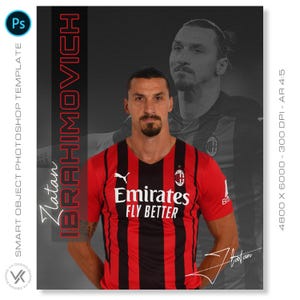 Photoshop Sports Template | Senior Sports Poster | Football Backdrop | PSD Template | Photoshop Poster | Sports Banner | Sports Templates