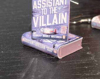 Assistant to the Villain Series Mini Book Earrings