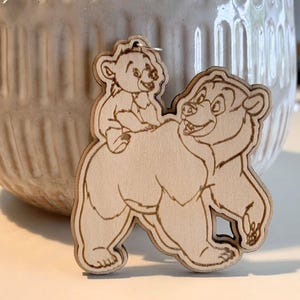 Koda and Kenai Keychain – Brother Bear | Disney and Animation Fan Gift