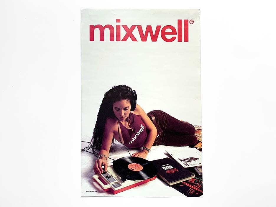 classic 11"x17" inch MIXWELL Poster - dj streetwear co