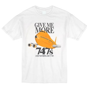 Jumbo Jet Classic Airliner Weiß T-Shirt