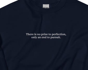 Viktor Quote Embroided Arcane Unisex Sweatshirt