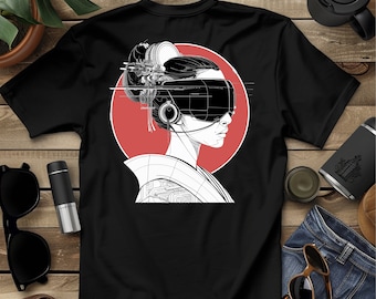 Japanese T Shirt Japanese Cyberpunk Anime Aesthetic Tshirt Harajuku Fashion Vintage Graphic Tee Japan Streetwear Unisex Heavy Cotton Tee
