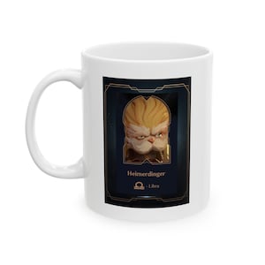 Heimerdinger|Arkane Liga der Sagen | Gamer Geschenk|Gamer Tasse| Arkane Fächer | Sternzeichen| Waage|Sternzeichen|Keramik-Tasse, (11oz, 15oz)