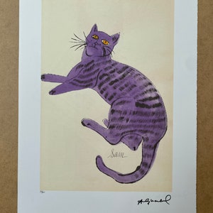 アンディ・ウォーホル「ジョン・レノン」リトグラフ、証明書、サイン