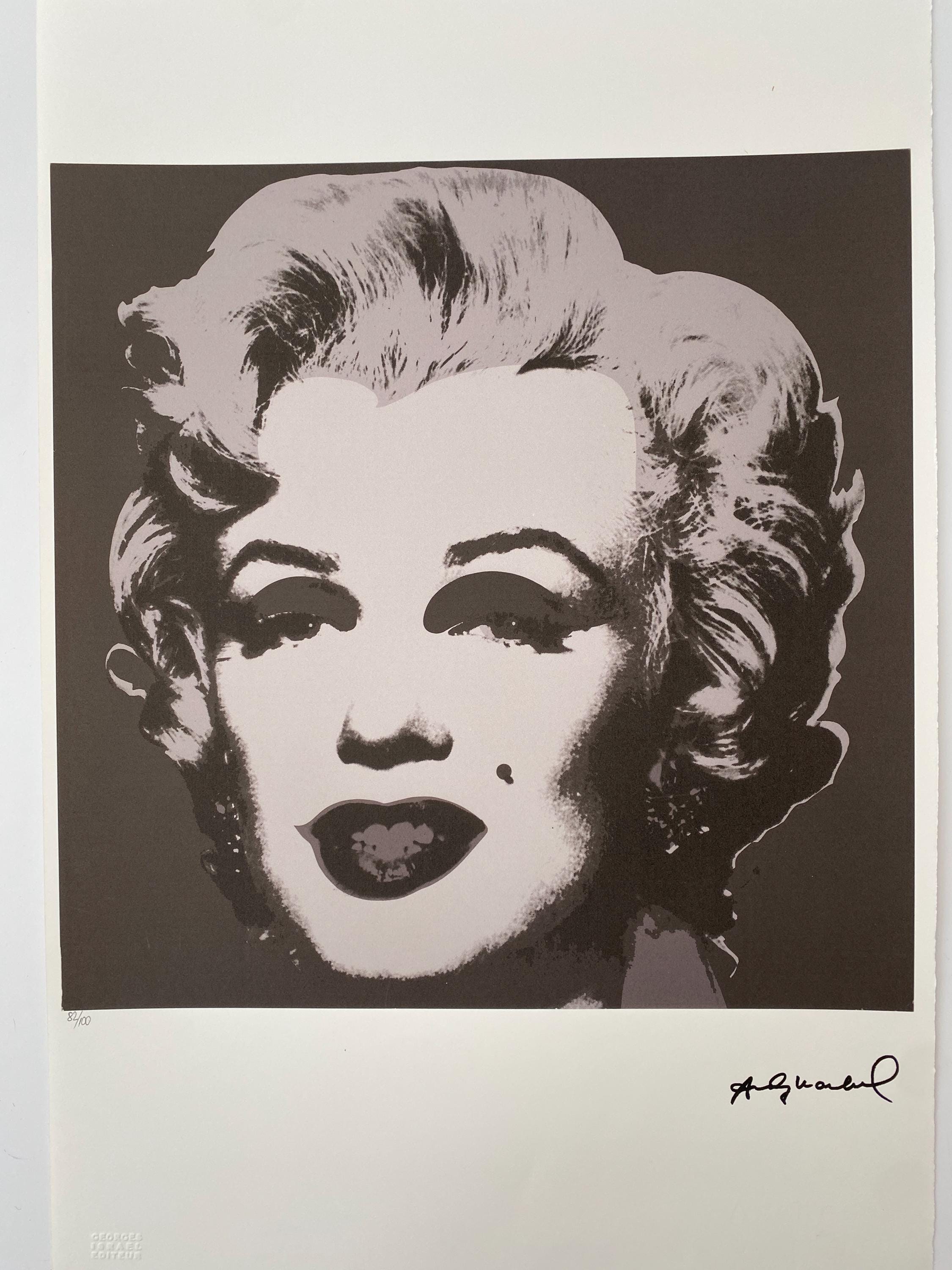 Lithographie Andy Warhol - Banane - Signée - Certificat Leo Castelli